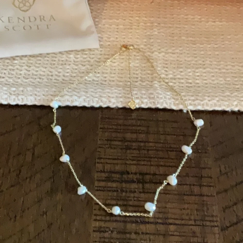 Leighton Gold Pearl Strand Necklace in Freshwater Cultured Pearl NWOT - Picture 8 of 9